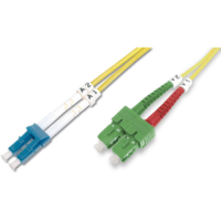 Digitus DIGITUS Fiber Optic Singlemode PatchK SC (APC) to LC (PC) 1m (DK-292SCA3LC-01)