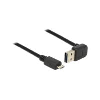 Delock DELOCK USB Kabel A -> Micro-B St/St 1.00m 90°sw Easy USB (83535)