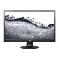 AOC Monitor AOC E2770PQU 27" | 1920 x 1080 (Full HD) | LED | DVI | VGA (d-sub) | DP | HDMI | USB 2.0 | Speakers | Silver (1440899)