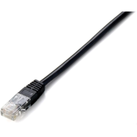 Equip Equip Cat.5e U/UTP 0.5m hálózati kábel Fekete 0,5 M Cat5e U/UTP (UTP) (825457)