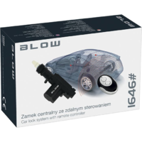 Blow Blow Központi Zár - 1 Motor + 3 Vevő + Távirányítás