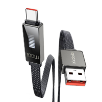 Mcdodo Mcdodo USB-A - USB-C kábel kijelzővel 1.2m fekete (CA-4980) (CA-4980)