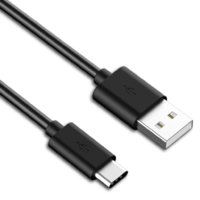 Samsung Samsung USB - USB Type-C adat és töltőkábel 120 cm fekete OEM (EP-DG950CBE) (EP-DG950CBE)