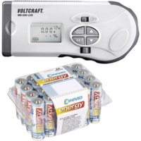 VOLTCRAFT Elemvizsgáló készülék MS-229 LCD + Conrad Energy alkáli ceruzaelem készlet, 24 db, Voltcraft (MS-229)