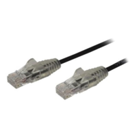 StarTech StarTech.com N6PAT50CMBKS hálózati kábel Fekete 0,5 M Cat6 U/UTP (UTP) (N6PAT50CMBKS)