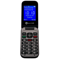 Alcor Alcor Handy D Dual-Sim mobiltelefon fekete (Alcor Handy D)