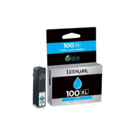 Lexmark Lexmark 100XL tintapatron 1 dB Eredeti Nagy (XL) kapacitású Cián (14N1069E)