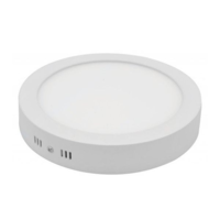 Optonica Optonica LED falra szerelhető lámpa 12W kerek meleg fehér (DL12-A1 / 2246) (o2246)