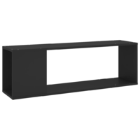vidaXL fekete forgácslap TV-szekrény 100 x 24 x 32 cm (809162)