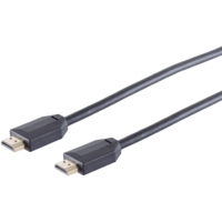 No-Name HDMI (ST-ST) 2m 10K 120Hz HDMI 2.1 vergoldet Black (10-40035)