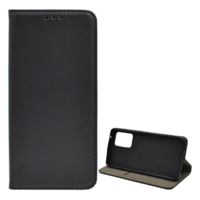 gigapack Tok álló, bőr hatású (FLIP, oldalra nyíló, asztali tartó funkció) FEKETE [Samsung Galaxy A52s 5G (SM-A528)] (5996591028811)