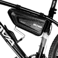 Wildman WILDMAN Bicycle Bag E4 váz alá rögzíthető merevfalú, vízálló táska, 1.5L, Fekete (WILDMAN-E4-15L)