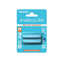 Panasonic Panasonic Eneloop Lite 1.2V AA 950mAh akku (2db) /BK-3LCCE-2BE/ Ready to use (BK-3LCCE-2BE)