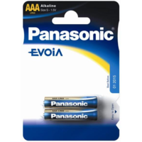 Panasonic Panasonic 1.5V Alkáli AAA ceruza elem EVOiA (2db / csomag) (LR03EGE/2BP) (LR03EGE/2BP)