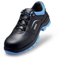 Uvex Uvex 2 xenova® 9555843 ESD biztonsági cipő S2 Méret: 43 Fekete, Kék 1 pár (9555843)