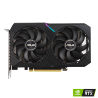 ASUS ASUS Videokártya PCI-Ex16x nVIDIA RTX 3050 8GB DDR6 OC (DUAL-RTX3050-O8G)