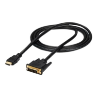 StarTech StarTech.com 6ft HDMI to DVI D Adapter Cable - Bi-Directional - HDMI to DVI or DVI to HDMI Adapter for Your Computer Monitor (HDMIDVIMM6) - video cable - 1.83 m (HDMIDVIMM6)