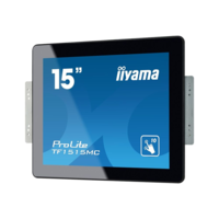 Iiyama iiyama ProLite TF1515MC-B2 számítógép monitor 38,1 cm (15") 1024 x 768 pixelek XGA LED Érintőképernyő Fekete (TF1515MC-B2)