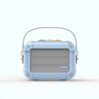 Divoom Divoom Macchiato Bluetooth TWS hangszóró, FM Rádió 6W kék (DIV-MH-BL) (DIV-MH-BL)