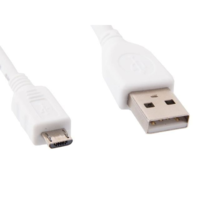 Gembird Gembird Cablexpert USB 2.0 --> micro-USB 1m kábel (CCP-MUSB2-AMBM-W-1M) (CCP-MUSB2-AMBM-W-1M)