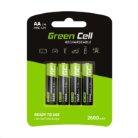 Green Cell Green Cell 2600 mAh AA akkumulátor (4db/csomag) (GR01) (Green Cell GR01)