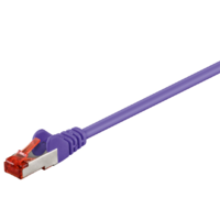 Goobay Techly ICOC CCA6F-020-VL hálózati kábel Ibolya 2 M Cat6 F/UTP (FTP) (95500)