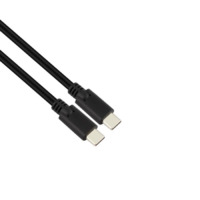Stansson Stansson CZ-255-D USB-C apa - USB-C apa 3.2 Adat és töltőkábel - Fekete (3m) (CZ-255-D)