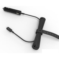 DELL DELL Notebook Adapter Auto/Air USB-C autós töltő 65W (450-AFLE) (450-AFLE)