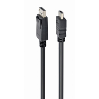 Gembird Gembird Displayport -> HDMI M/M kábel 5m fekete (CC-DP-HDMI-5M) (CC-DP-HDMI-5M)