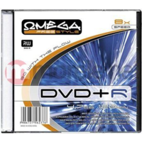 Omega OMEGA-FREESTYLE CD lemez CD-R80 52x Slim tok