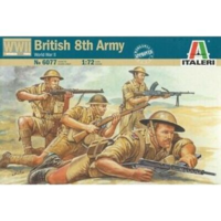 Italeri Italeri: II. világháborús brit 8. hadsereg katonái, 1:72 (6077s) (6077s)