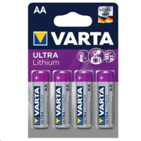 Varta Varta Ultra Lithium AA elem (4db/csomag) (6106301404) (6106301404)