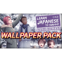 RIVER CROW STUDIO Learn Japanese To Survive! Kanji Combat - Wallpaper Pack (PC - Steam elektronikus játék licensz)