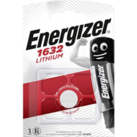 Energizer CR1632 lítium gombelem, 3 V, 130 mA, Energizer BR1632, DL1632, ECR1632, KCR1632, KL1632, KECR1632, LM1632 (E300164000)