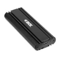 iBox iBox HD-07 M.2" USB 3.2 Külső SSD ház - Fekete (IEUHDD7)