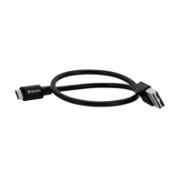 Verbatim Verbatim MicroUSB - USB-A adat- és töltőkábel 30cm fekete (48866) (Verbatim48866)