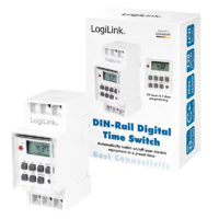 LogiLink Logilink Digitális időkapcsoló DIN-sínekhez (ET0010) (ET0010)