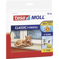 Tesa P profilú ablak szigetelő gumi, fehér, 10 m x 9 mm, tesamoll TESA 1 tekercs (05395-100)