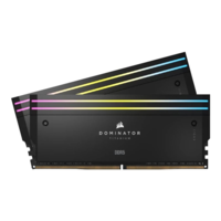 Corsair CORSAIR RAM Dominator Titanium RGB - 48 GB (2 x 24 GB Kit) - DDR5 7200 DIMM CL36 (CMP48GX5M2X7200C36W)