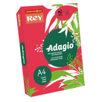 Rey Rey Adagio A4 Színes másolópapír (500 lap) - Intenzív piros (ADAGI080X645 RED)