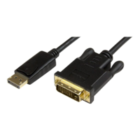 StarTech StarTech.com DisplayPort to DVI Converter Cable - DP to DVI Adapter - 3ft - 1920x1200 (DP2DVI2MM3) - display cable - 91.4 cm (DP2DVI2MM3)