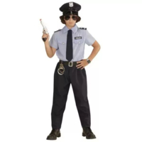 Widmann Widmann rendőr jelmez 128cm, 5-7 éves korosztály (04026) (widmann04026)