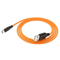 Hoco Hoco X21 Plus USB-A -> USB-C kábel 1m narancssárga (HC711953) (HC711953)