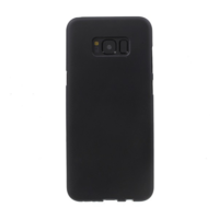 gigapack Szilikon telefonvédő (matt) FEKETE [Samsung Galaxy S8 Plus (SM-G955)] (5996457692842)