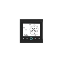 SMARTZILLA SMARTZILLA Tuya okos termosztát Fan Coil rendszerhez 4 csöves fekete (2044113) (smart2044113)