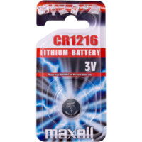 Maxell Maxell Batterie Knopfzelle CR1216 3V 25mAh Lithium 1St. (11238800)