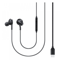 Samsung SAMSUNG fülhallgató SZTEREO (Type-C, felvevő gomb, hangerő szabályzó, 2 pár fülgumi, Tuned by AKG) FEKETE (EO-IC100BBE / GH59-15106A) (EO-IC100BBE / GH59-15106A)