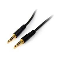 StarTech StarTech.com MU3MMS audio kábel 0,91 M 3.5mm Fekete (MU3MMS)