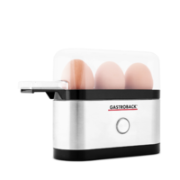 Gastroback Gastroback Design Mini 3 tojás 350 W Fekete, Rozsdamentes acél (42800)