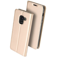 Dux Ducis Samsung Galaxy Note 10 / 10 5G SM-N970 / N971, Oldalra nyíló tok, stand, Dux Ducis, arany (87379)